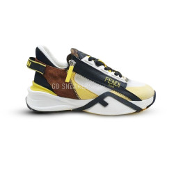 Fendi Low White/Yellow/White