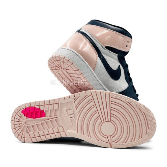 Унисекс кроссовки Nike Air Jordan 1 Pink 