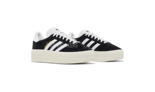 Унисекс кеды Adidas Gazelle Bold Core Black White
