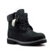 Женские ботинки с мехом Timberland New Black