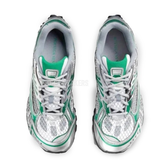 Унисекс кроссовки Bottega Veneta Orbit Sneaker Silver Parakeet