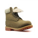 Женские ботинки с мехом Timberland Olive