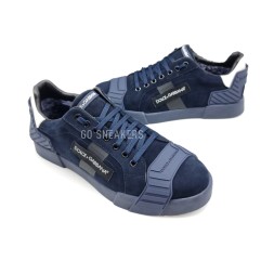 Dolce & Gabbana Man Winter Suede Navy