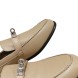 Женские лоферы Hermes Loafers Beige