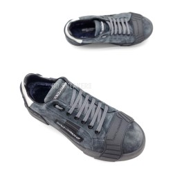 Dolce & Gabbana Man Winter Suede Grey