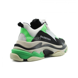 Balensiaga Triple S Neon Green White