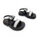 Женские босоножки Céline Sandals Leather Black/White