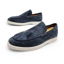 Santoni Man Moccasins Navy