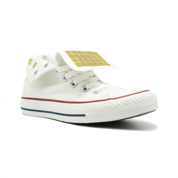 Женские кеды Converse All Star Chuck Taylor High Stadded White