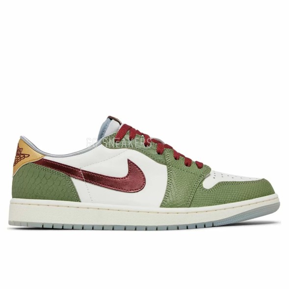 Мужские кроссовки Nike Air Jordan 1 Retro Low OG Year of the Dragon - Green