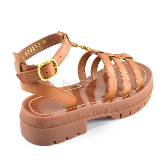 Женские босоножки Celine Sandals Brown