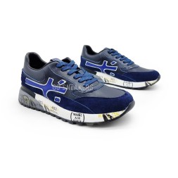 Premiata 483 Leather/Suede Black/Navy