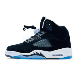 Nike Air Jordan Raging Bull 5S Suede Black/White