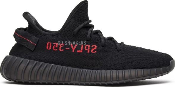 Унисекс кроссовки Adidas Yeezy Boost 350 V2 &amp;#039;Bred&amp;#039;