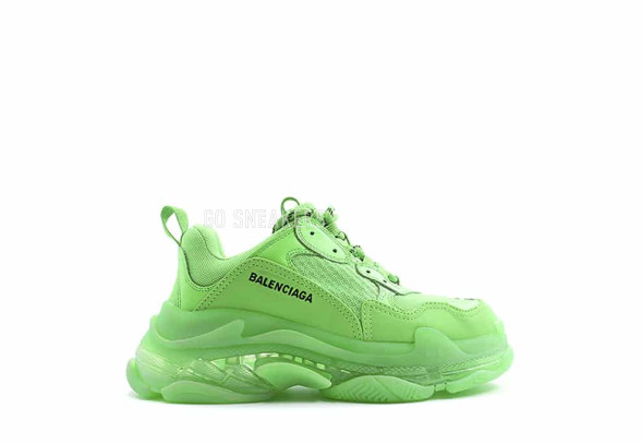 Унисекс кроссовки Balenciaga Triple S Neon Green