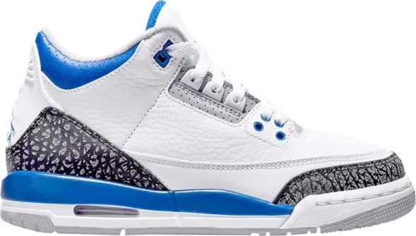Унисекс кроссовки Nike Air Jordan 3 Retro PS &amp;#039;Racer Blue&amp;#039;