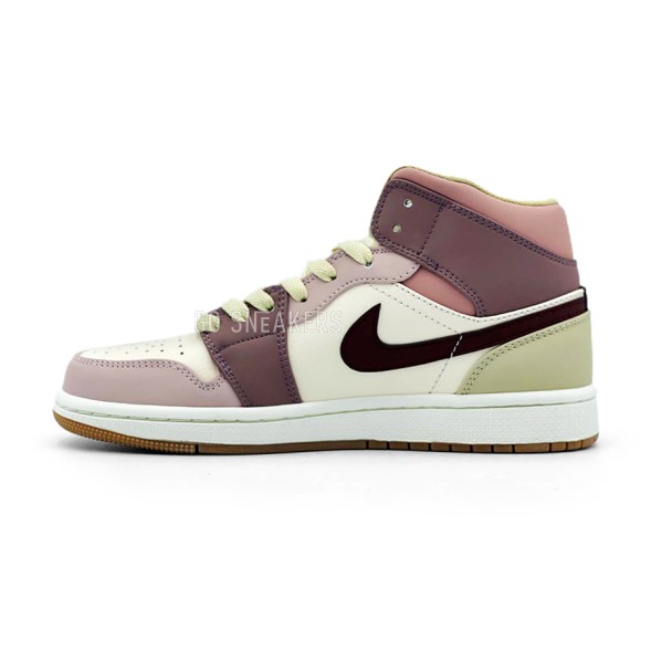 Унисекс кроссовки Nike Air Jordan 1 Mid SE Dark Pony/Smoky Mauve