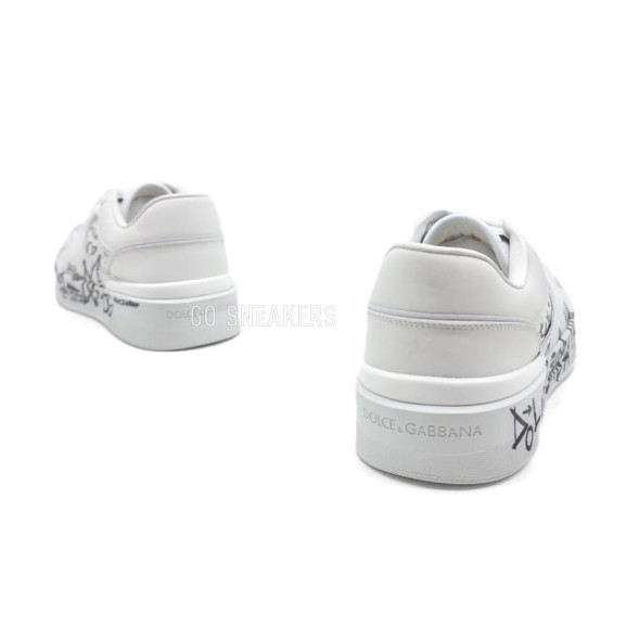 Унисекс кроссовки Dolce &amp;amp; Gabbana White Graphiti