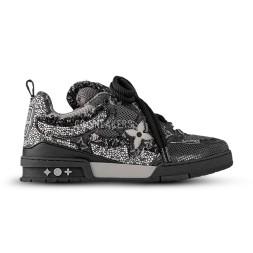 Louis Vuitton Skate Sneaker 'Black Swarovski Monogram'