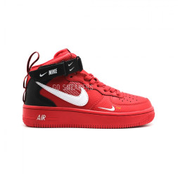Nike Air Force 1 Mid SE Premium Red