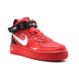 Nike Air Force 1 Mid SE Premium Red