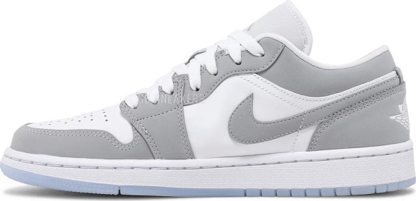 Женские кроссовки Nike Wmns Air Jordan 1 Low &amp;#039;White Wolf Grey&amp;#039;