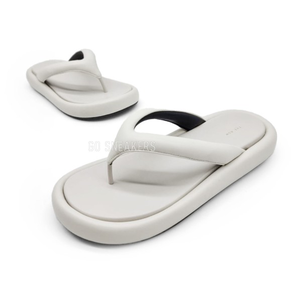 Унисекс шлепки The Row Flip-flop White