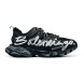 Женские кроссовки Balenciaga Track 3 Graffiti Black
